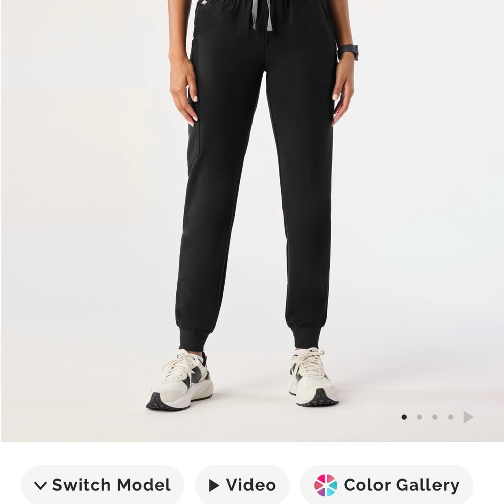 Figs Women's Black Jogger Pants
